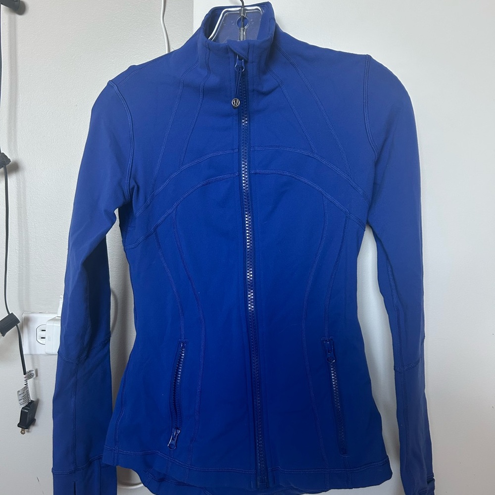 Women's Lulu lemon Define Blue Jacket